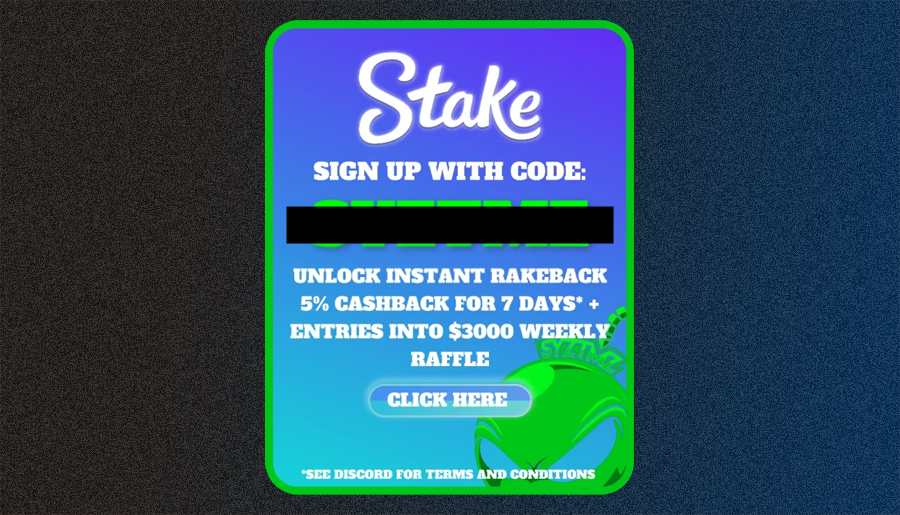 Kick Stake code