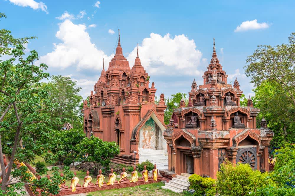Wat Khao Phra Aungkhan in Buriram province, Thailand