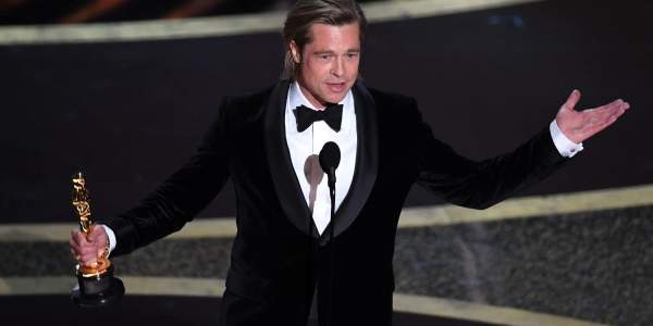 brad pitt oscar win