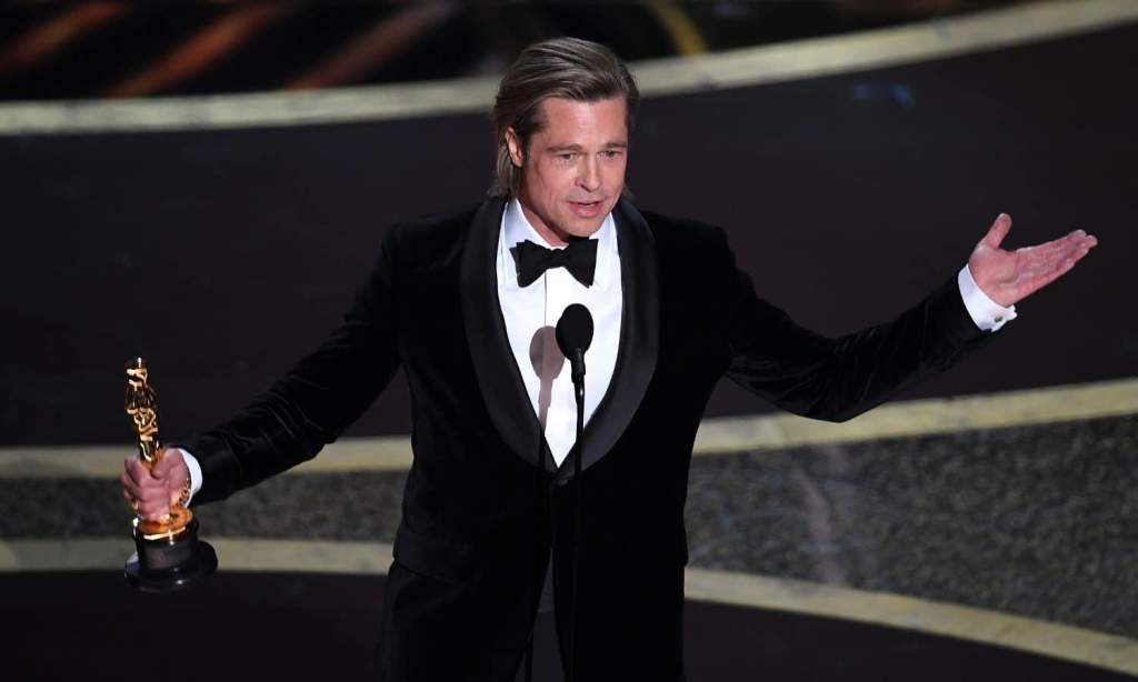 brad pitt oscar win