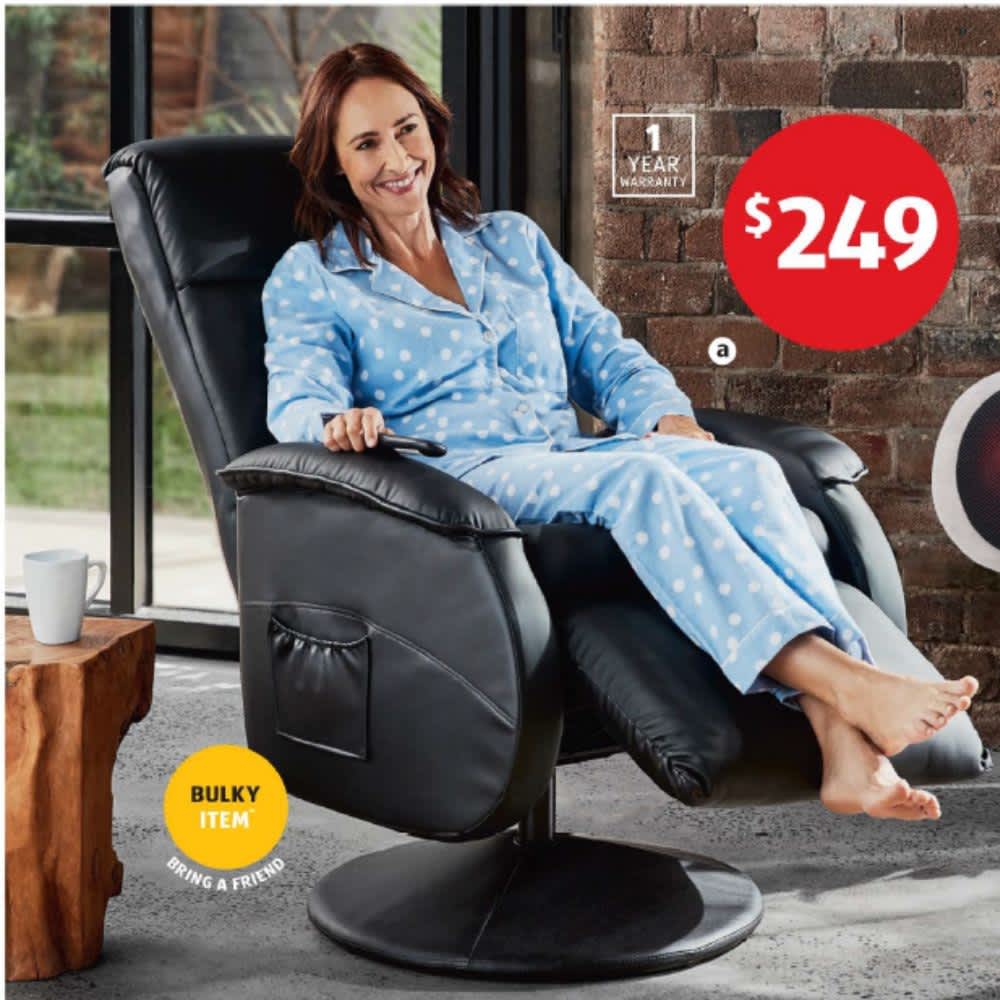 Treat Your Tired Body With Aldi S Latest Special Buy A Massage Chair Thelatch