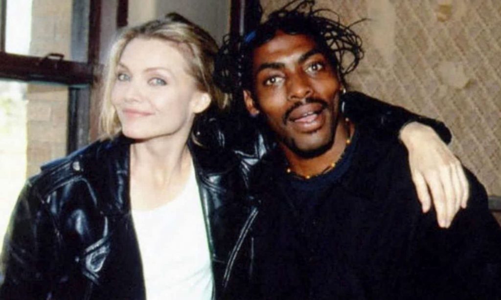 Michelle Pfeiffer and Coolio