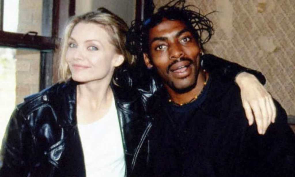 Michelle Pfeiffer and Coolio