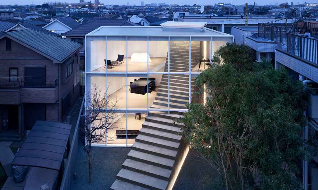 stairway house nendo