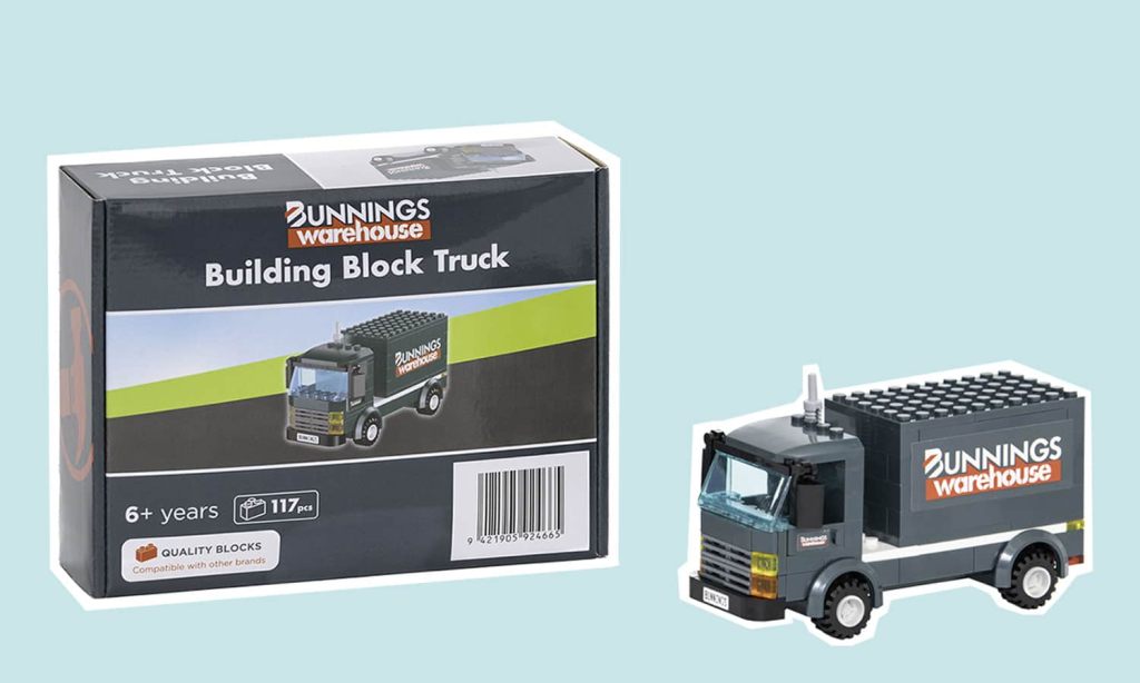 bunnings block truck