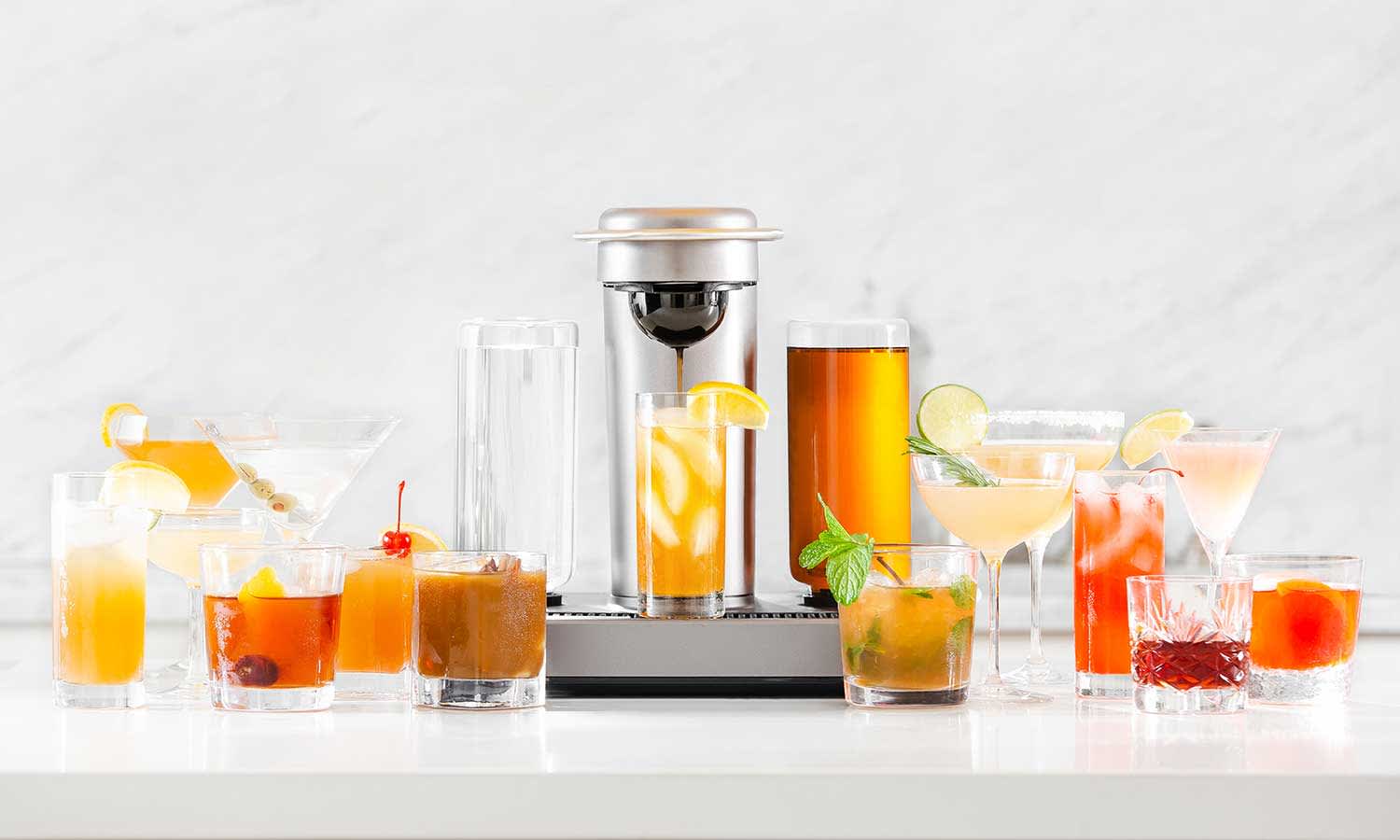 A Capsule Cocktail Machine Exists to Pour You Instant Margaritas — The Latch