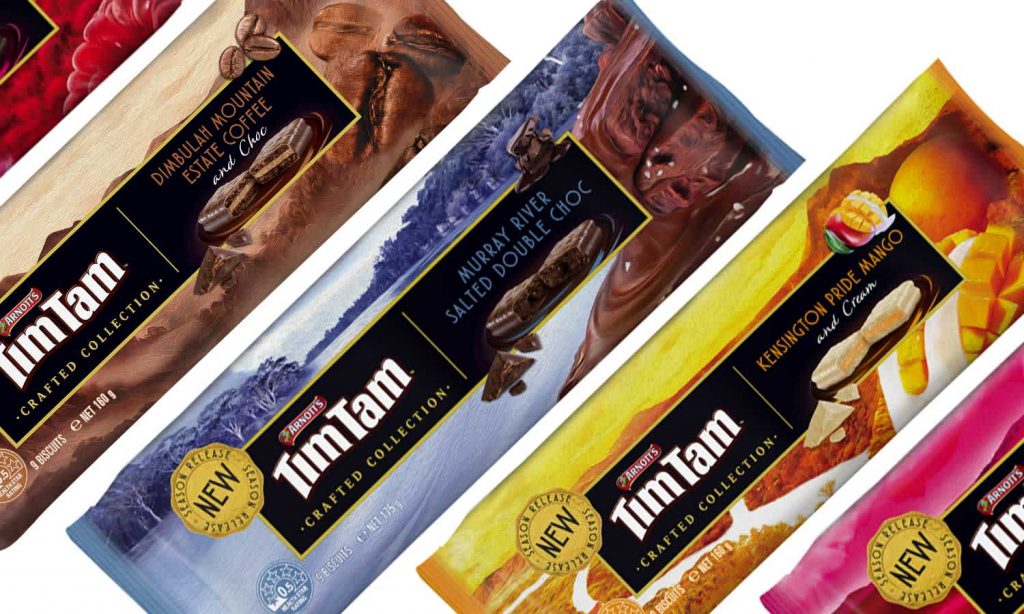 Tim Tam has a new coconut flavour and it's serving tropical vibes