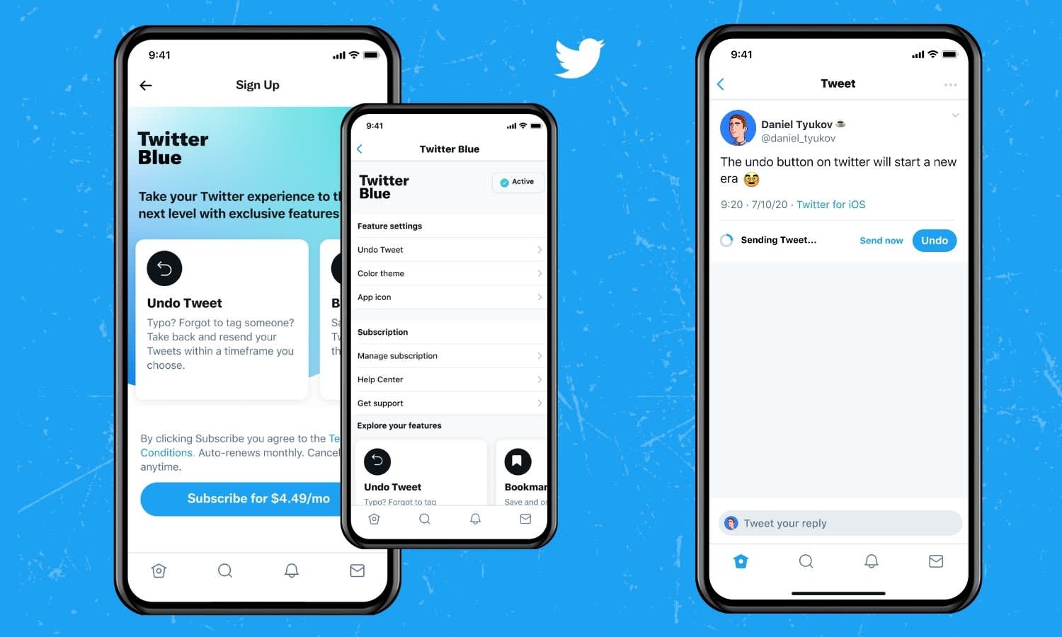 Twitter's New Subscription Service Allows You to Undo the Tweets You Regret