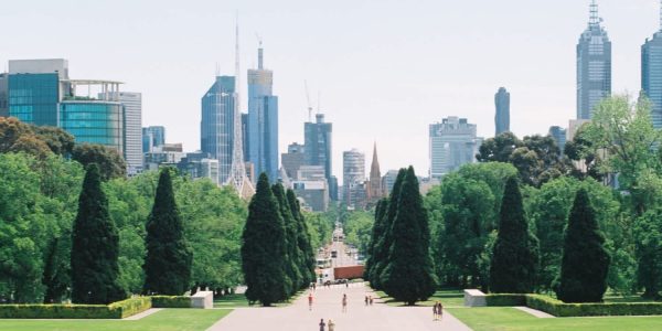 An image of the Melbourne CBD to illustrate the rental affordability index