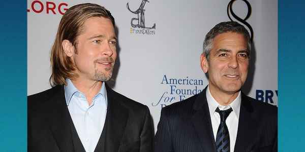 brad pitt george clooney