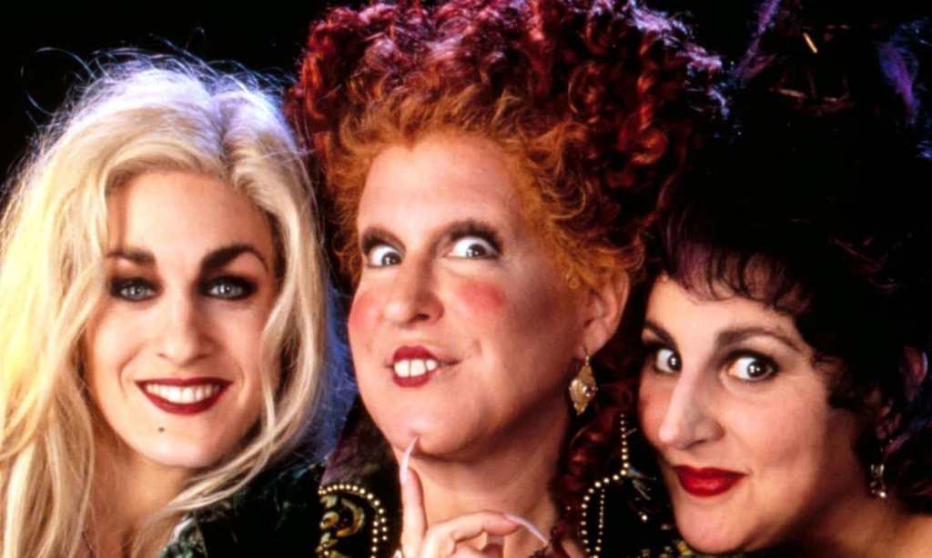 hocus pocus 2, Bette Midler, Sarah Jessica Parker, & Kathy Najimy