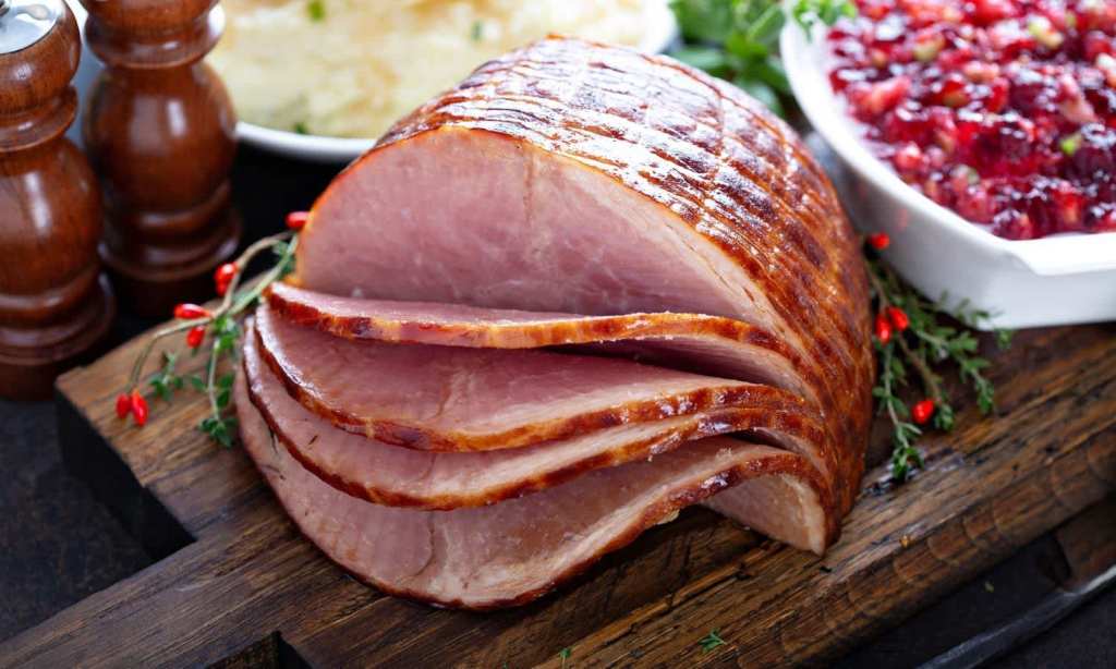 Christmas ham