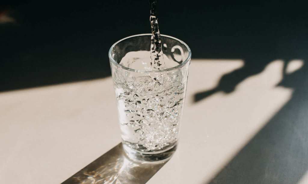 Glass of water