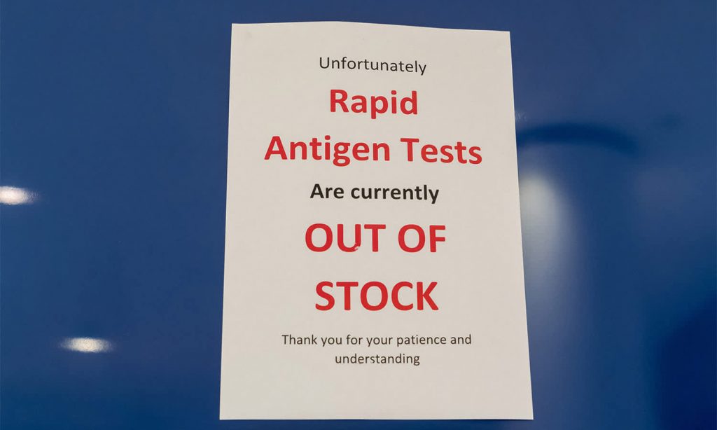 rapid antigen scam