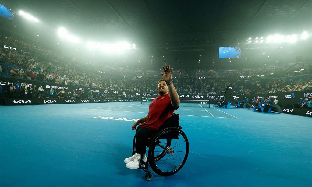 dylan alcott wheelchair tennis australian open 2022 prize money