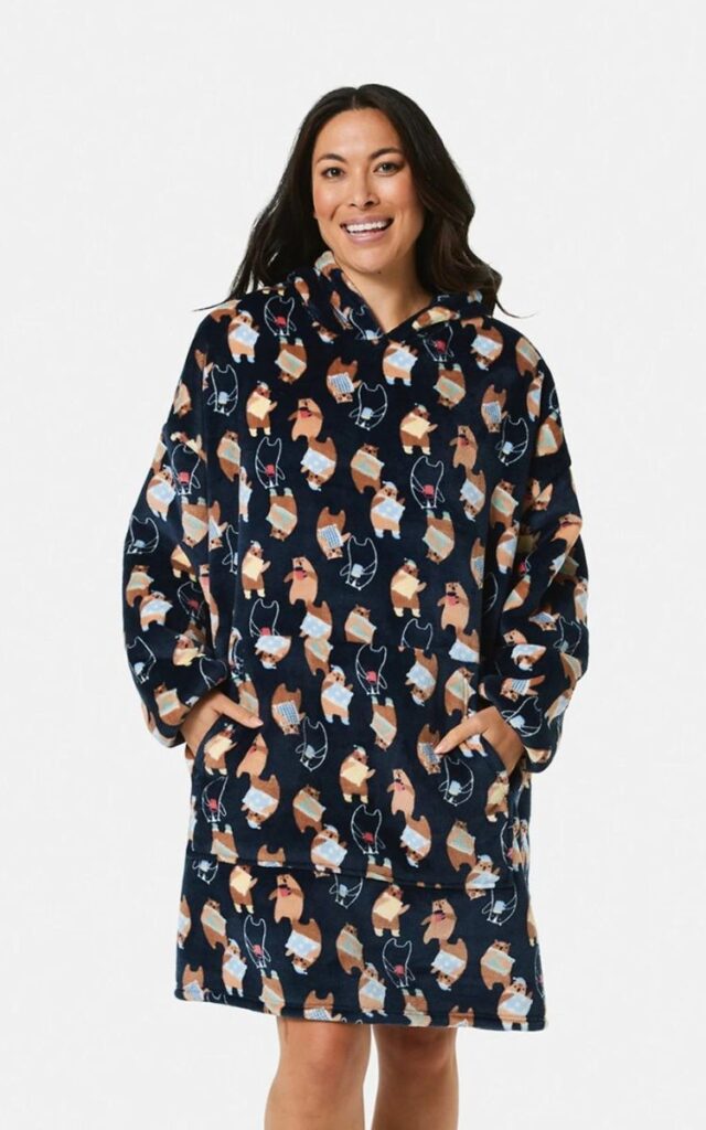 _Slpy Bears Pull Over Gown- Kmart Oodie