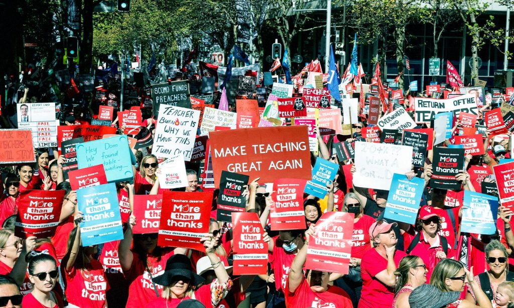 why are teachers on strike