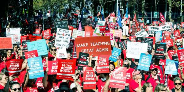 why are teachers on strike