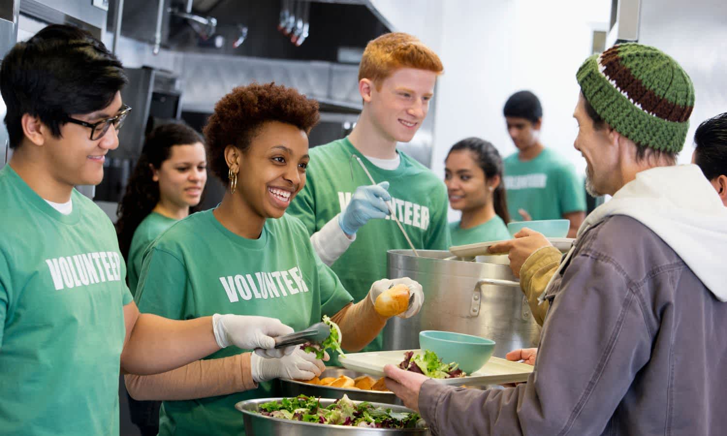 Food service volunteering