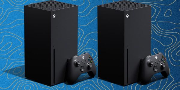 Xbox Series X and the Xbox wireless controller.