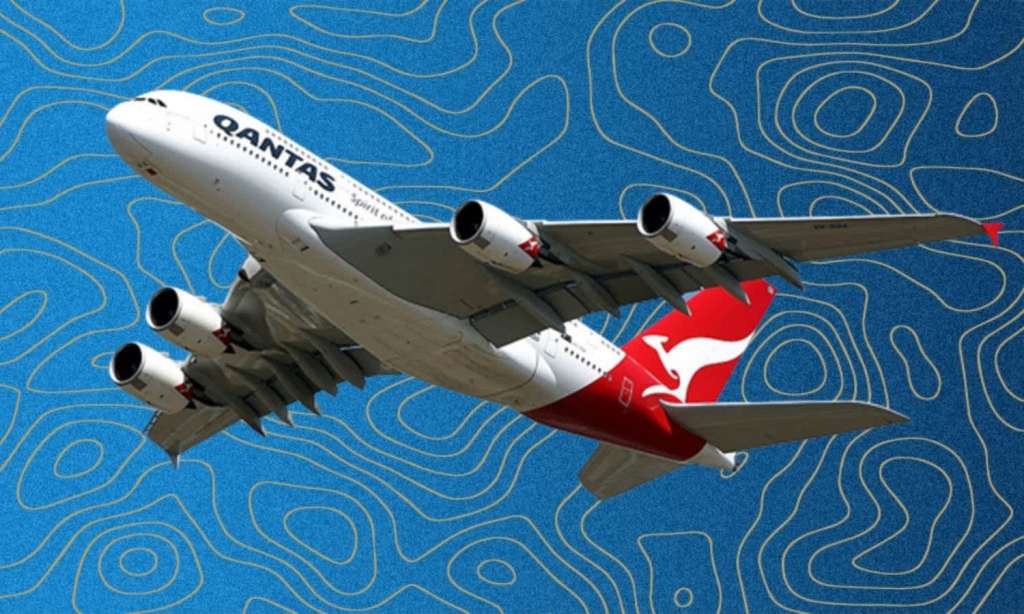 Qantas plane