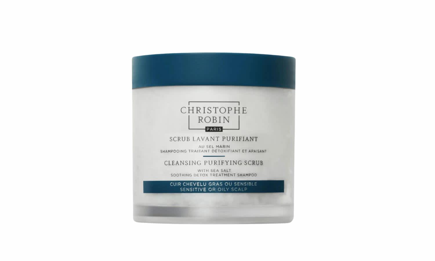 Christophe Robin, Cleansing and Purifying Scrub With Sea Salt men's grooming guide 