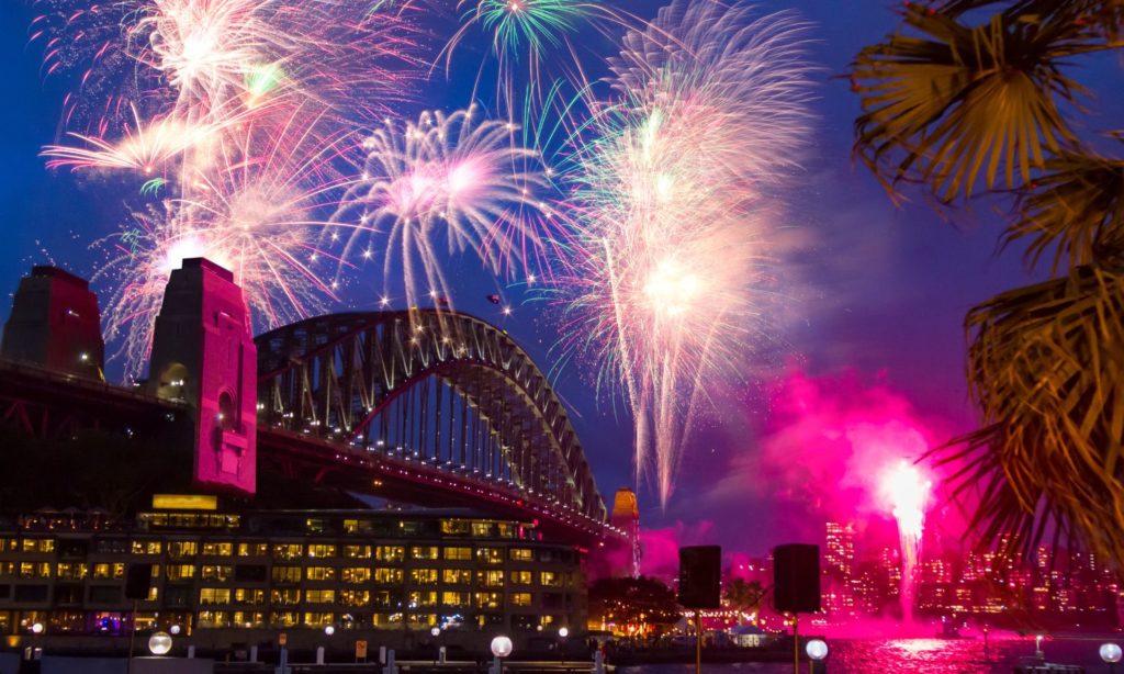 Sydney New Years Eve fireworks
