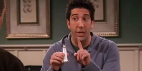 Friends Ross hotel shampoo bottle