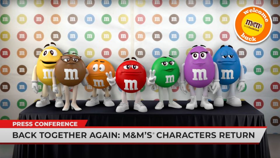 Image by M&Ms and Mars