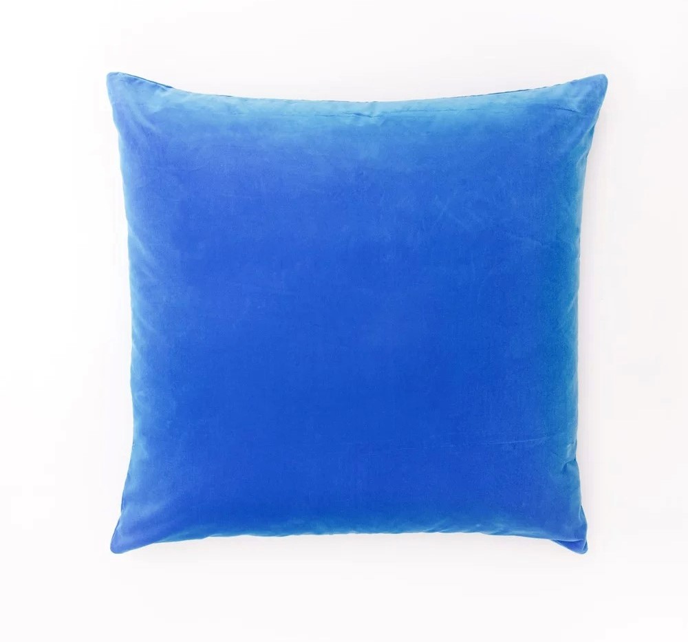 Blue cushion