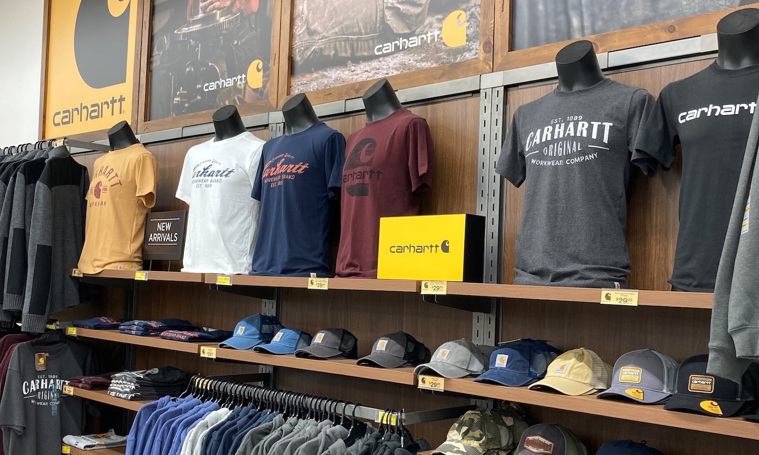 carhartt shirts in rsea safety store
