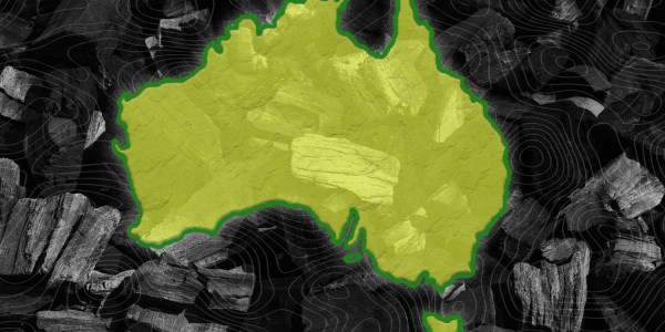 Australia on a background of coal to explain the safeguard mechanism.