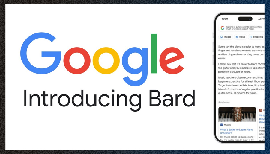 A Google Bard ad.