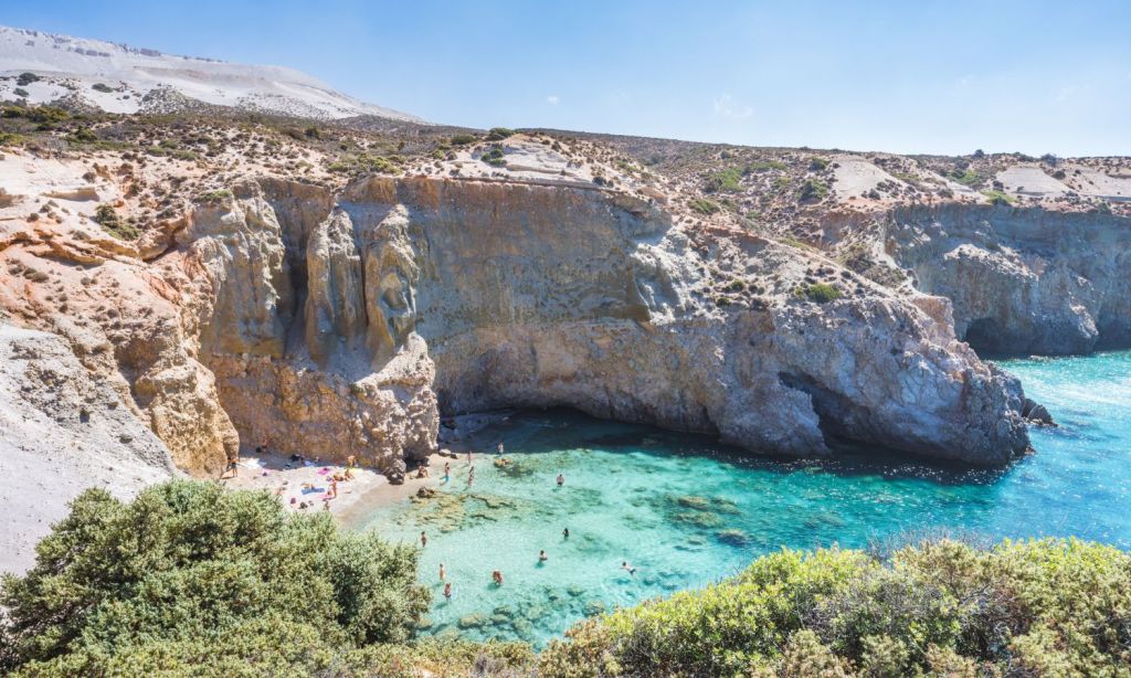 Milos Greek island alternative