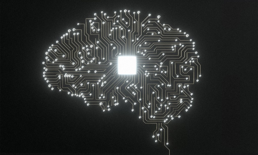 An image showing a brain maide out of computer circuits to indicate the power of AI and AutoGPT