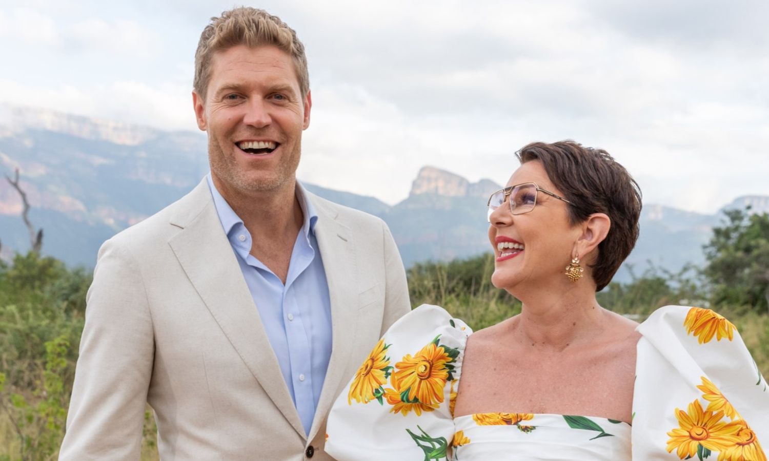 Dr Chris Brown and Julia Morris. How to watch I'm a Celebrity... Get Me Out of Here! 2023
