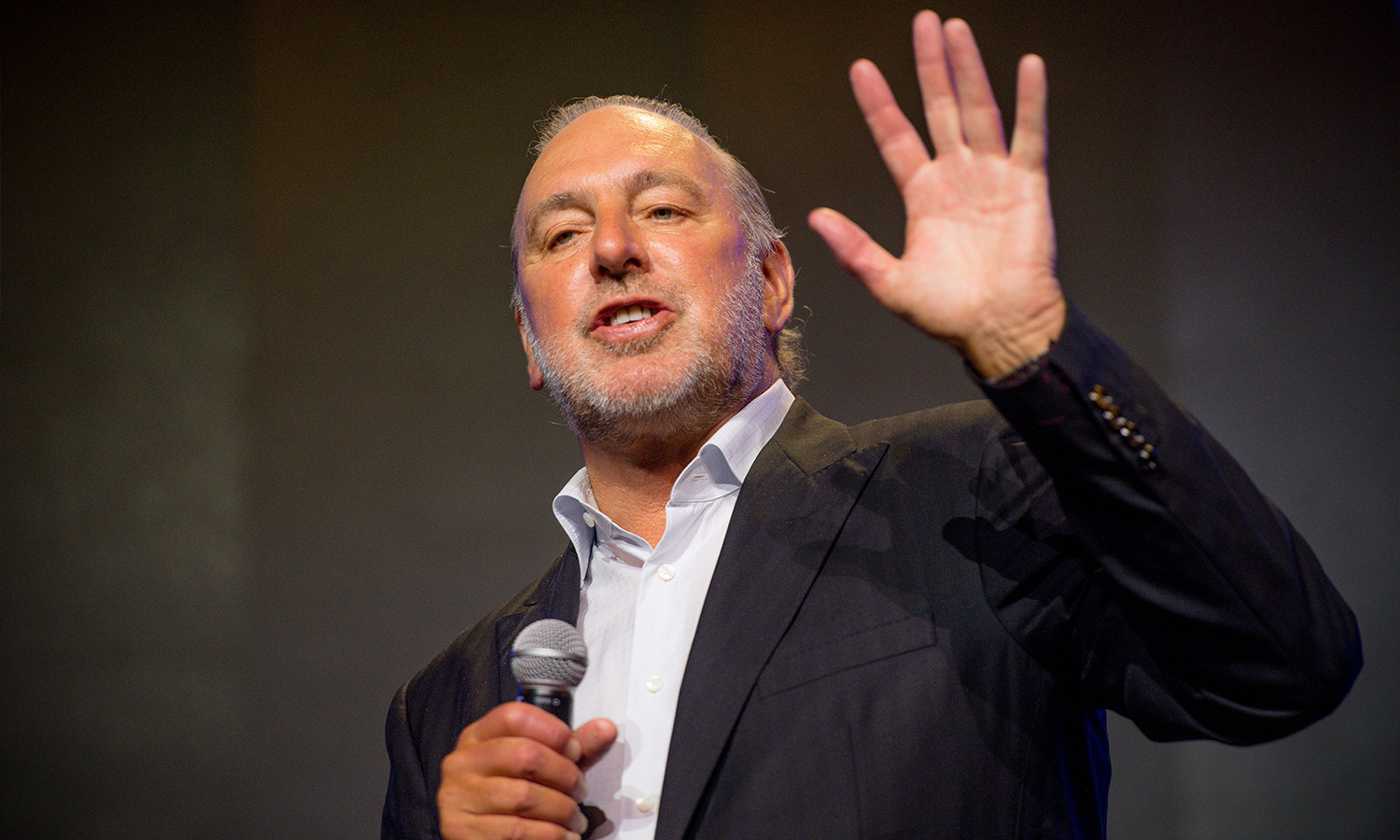 An image of Hillsong founder Brian Houston.