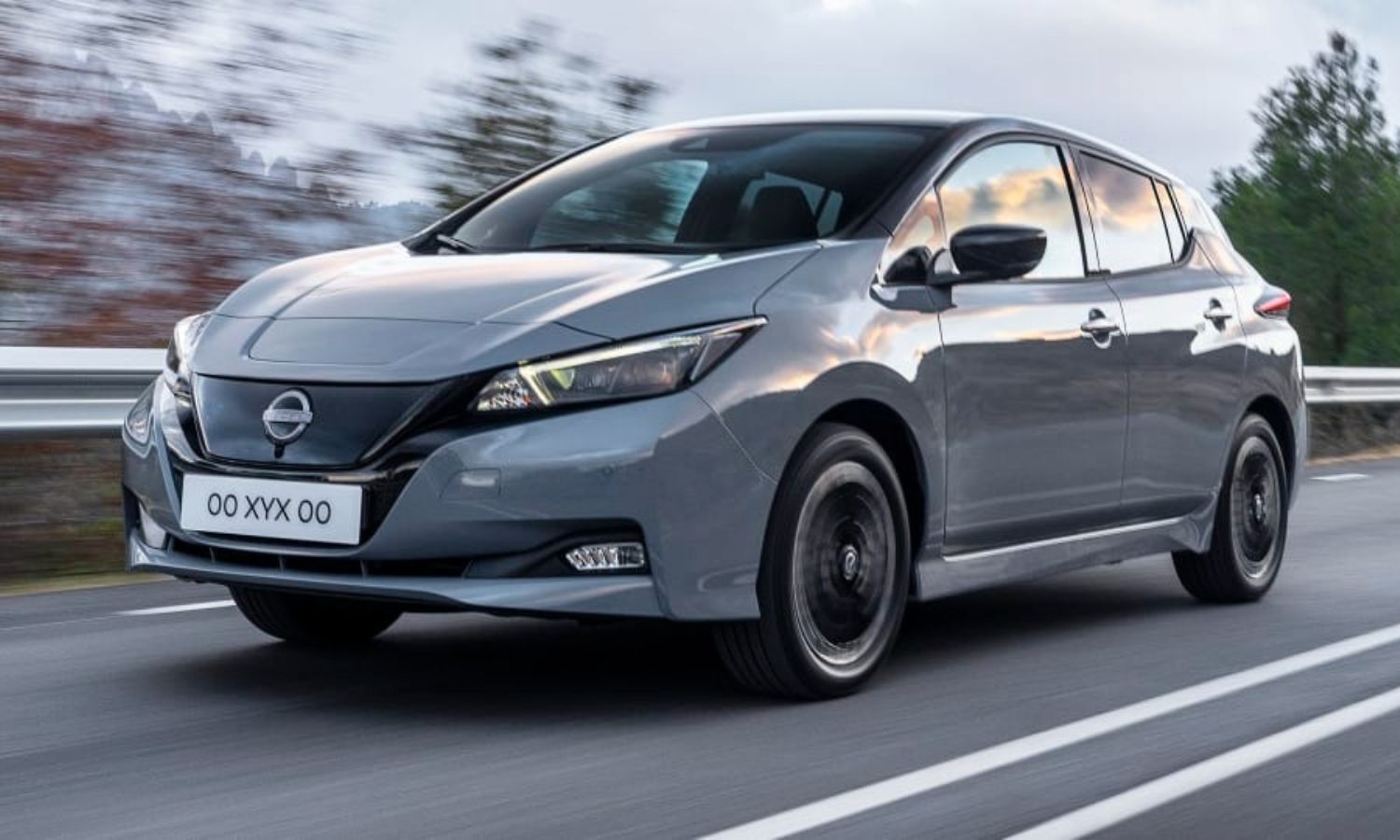 An image showing the 2023 Nissan Leaf, one of the cheapest electric vehicles electric cars in Australia
