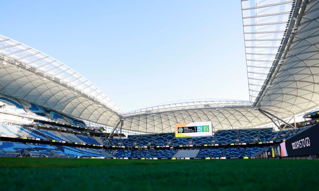 An image showing the sydney soccer stadium where the 2023 fifa womens world cup will be played and how to watch it.