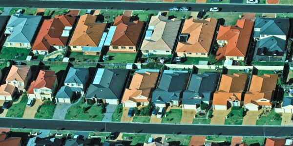 Houses in Australia to illustrate a rent freeze.