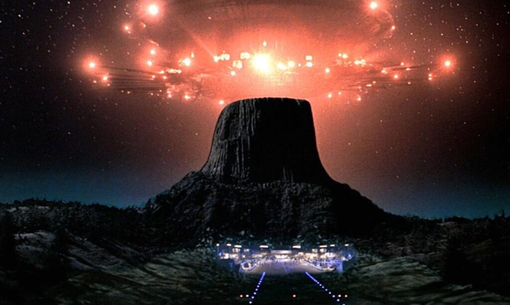 An image showing an alein ufo spaceship to illustrate the US government UFO cover up