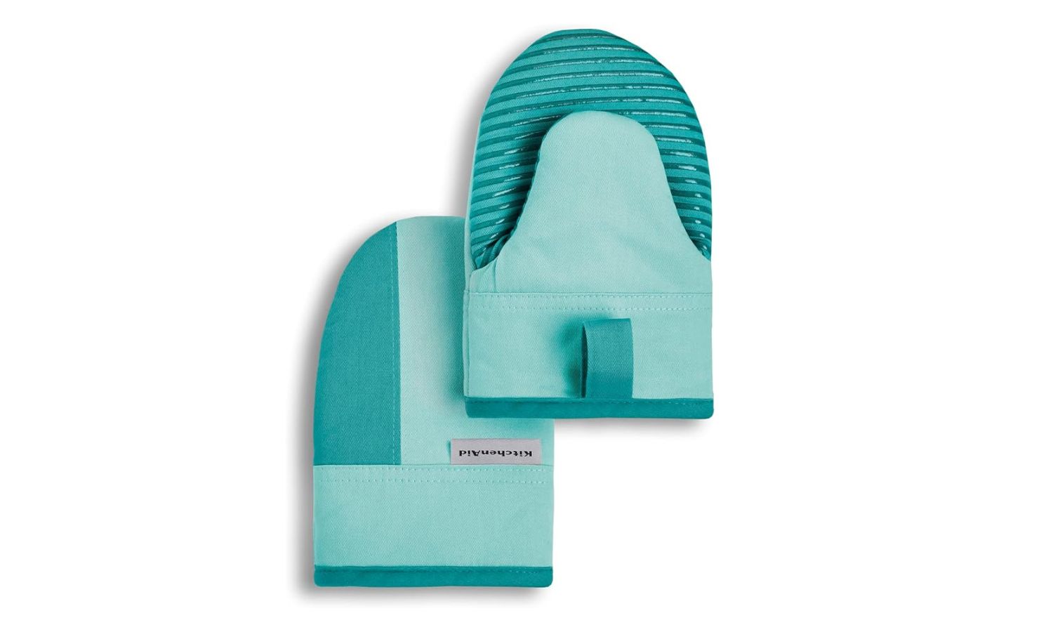 KitchenAid Beacon Two-Tone Mini Oven Mitt Set