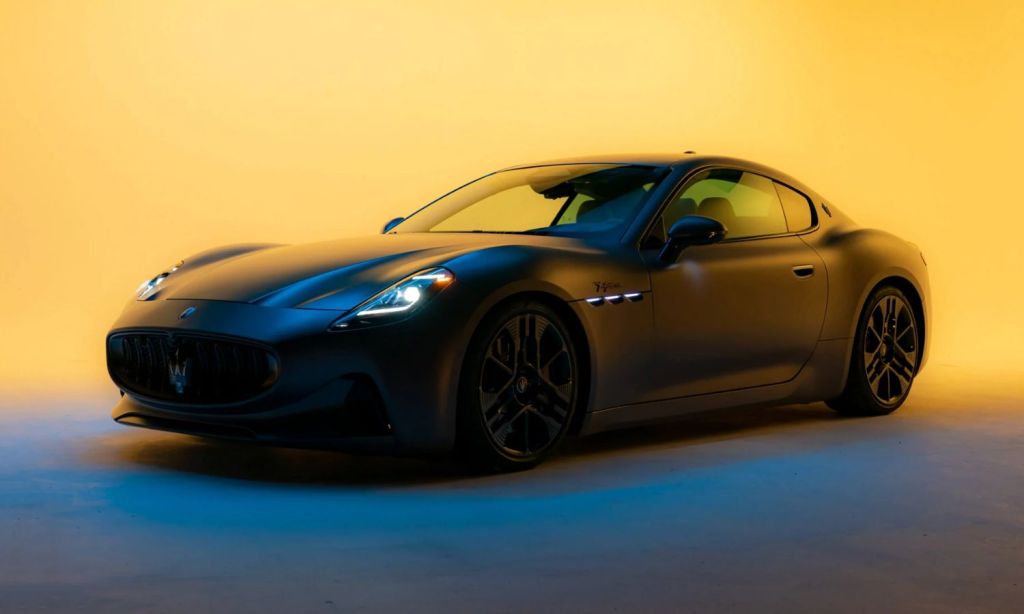 The maserati granturismo folgone, one of the most expensive luxury ev cars in Australia