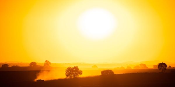 An image showing the sun beating down in Australia to illustrate the BOM's warning of an el nino summer.