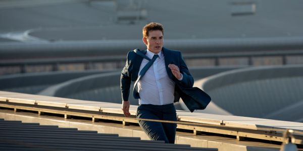 Tom Cruise as Ethan Hunt in Mission: Impossible — Dead Reckoning Part One