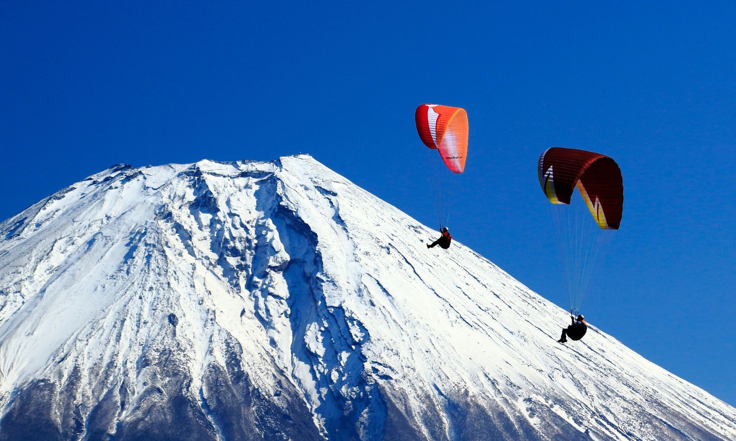 Paraglide Mount Fuji