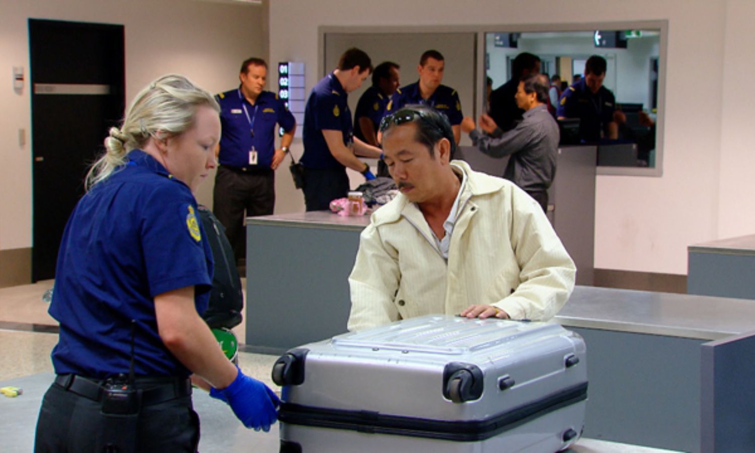 An image from the show border secuirty.
