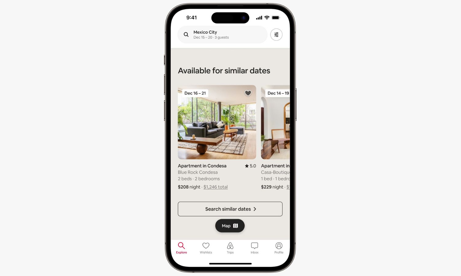 Airbnb better search