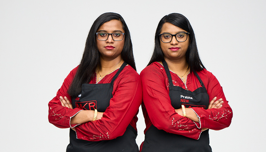 Radha and Prabha won My Kitchen Rules.