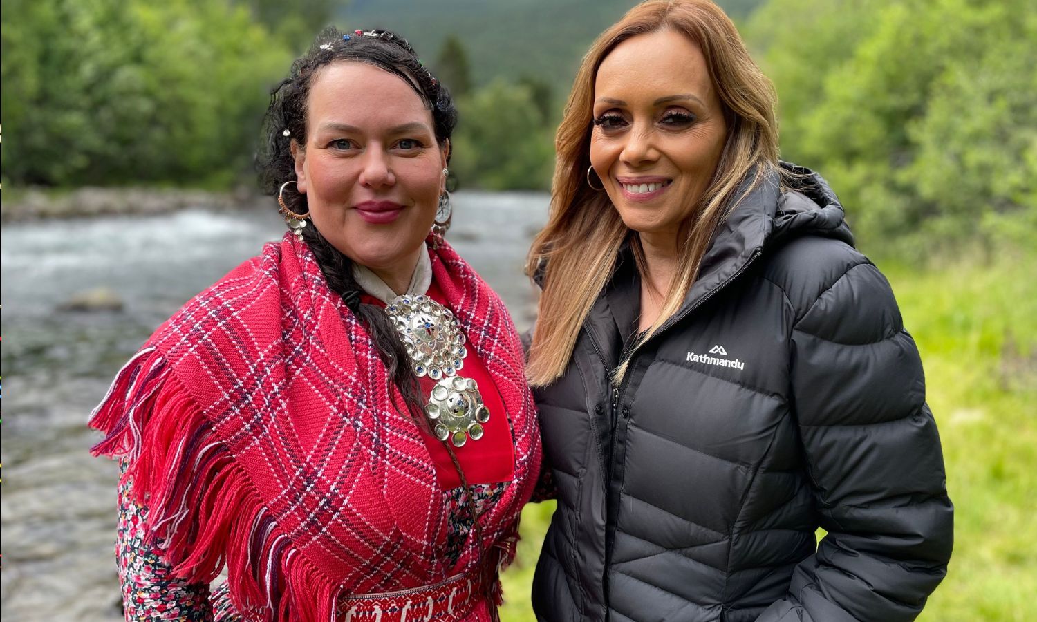 Karla Grant with the Sami President of the Norwegian Indigenous Voice to Parliament